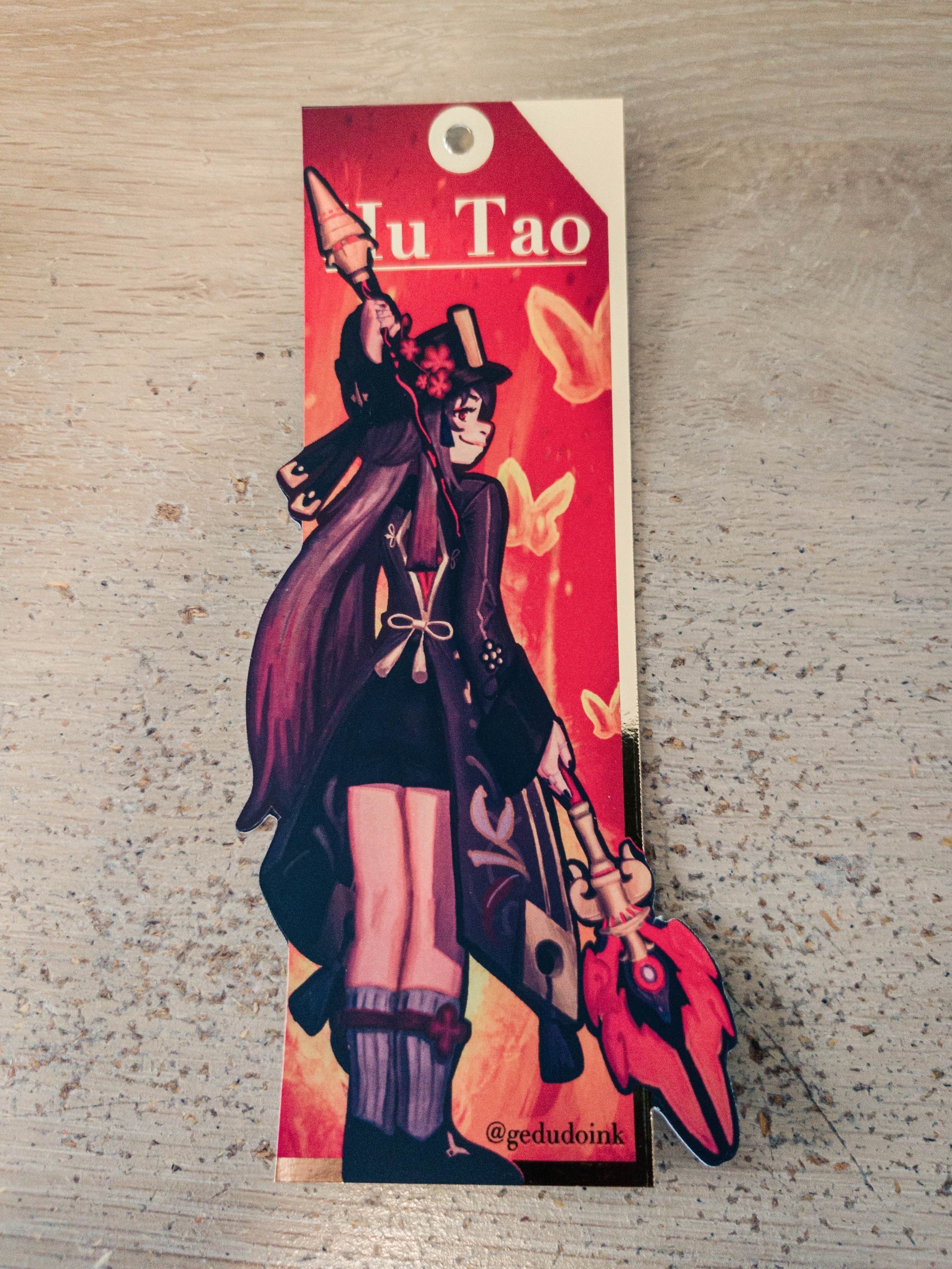 Marcador de Hu Tao